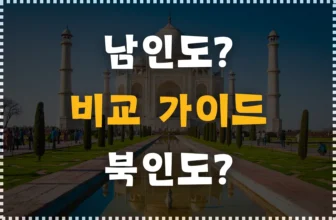 남인도와 북인도는 어떤 차이가 있을까요?