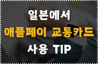 애플페이에 일본 교통 카드 추가하는 방법! (스이카, 파스모 등)